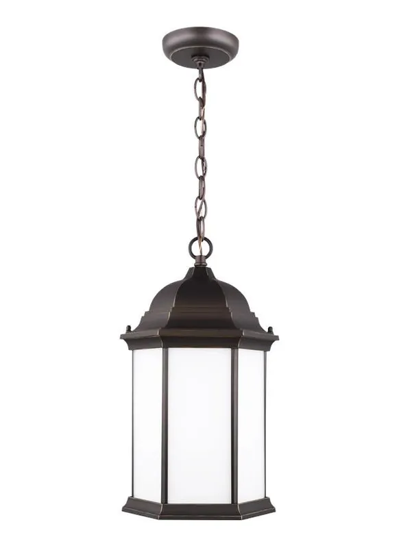 Sevier Collection - One Light Outdoor Pendant | Finish: Antique Bronze - 6238751EN3-71 — Warehouse Lighting LED Landscape Lights  