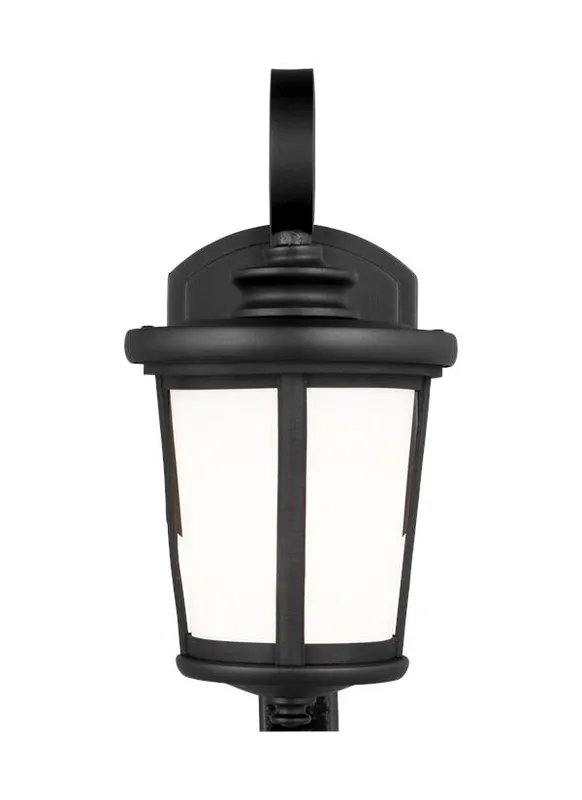 Eddington Collection - Small One Light Outdoor Wall Lantern | Finish: Black - 8519301-12 — Warehouse Lighting LED Wall Lights  