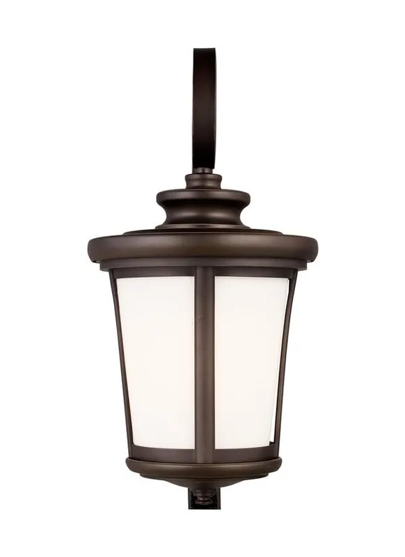Eddington Collection - Large One Light Outdoor Wall Lantern | Finish: Antique Bronze - 8719301-71 — Warehouse Lighting LED Wall Lights  