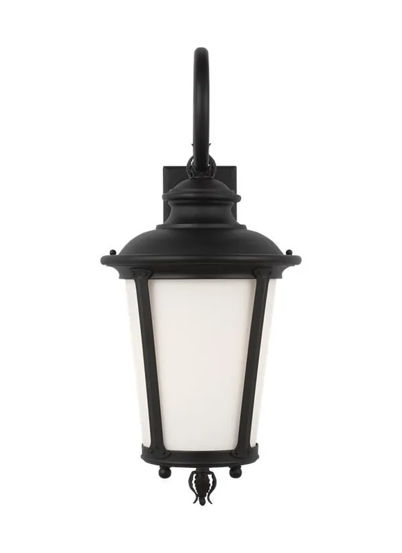 Cape May Collection - One Light Outdoor Wall Lantern | Finish: Black - 88242-12 — Warehouse Lighting LED Wall Lights  