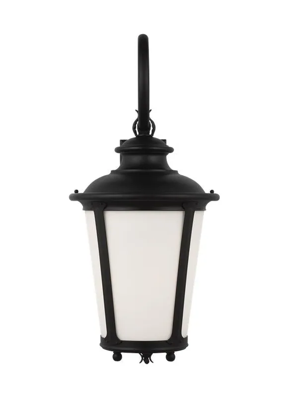 Cape May Collection - One Light Outdoor Wall Lantern | Finish: Black - 88243-12 — Warehouse Lighting LED Wall Lights  