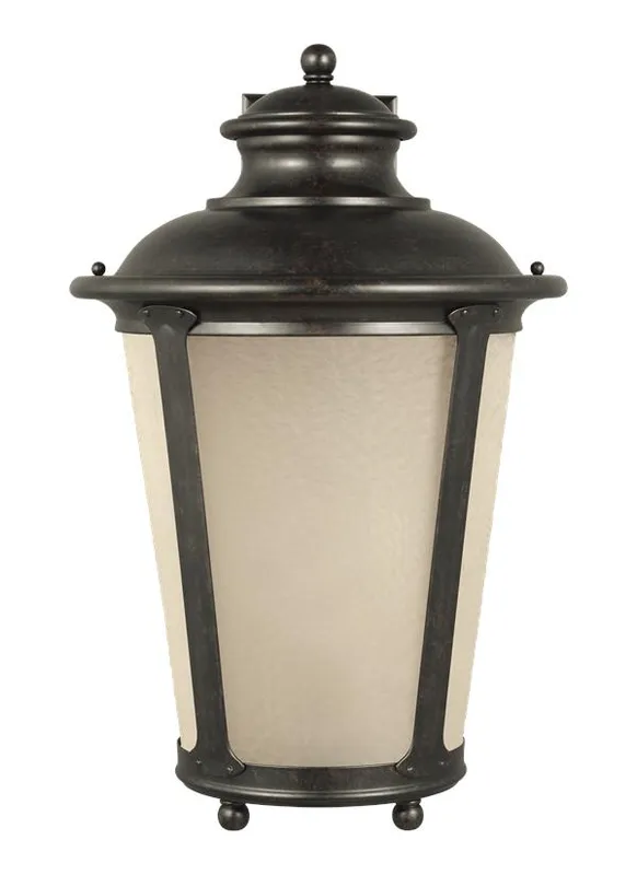 Cape May Collection - One Light Outdoor Wall Lantern | Finish: Burled Iron - 88244-780 — Warehouse Lighting LED Wall Lights  