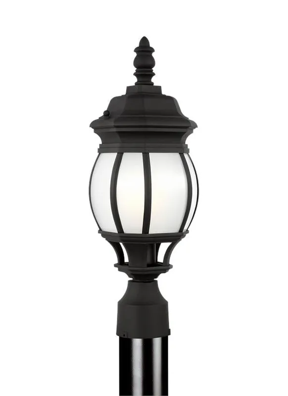 Wynfield Collection - Small One Light Outdoor Wall Lantern | Finish: Black - 89202EN3-12 — Warehouse Lighting LED Wall Lights  