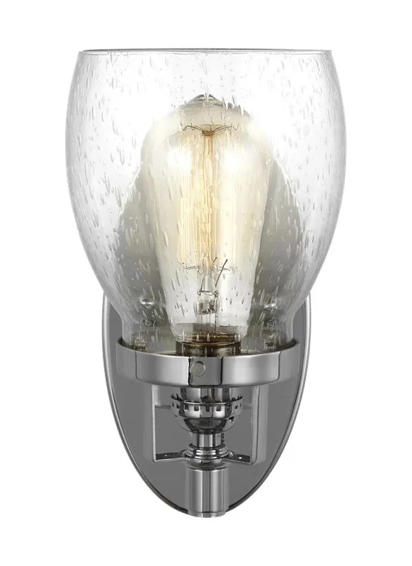 Belton Collection - One Light Wall / Bath Sconce | Finish: Chrome - 4114501-05 — Warehouse Lighting LED Wall Lights  