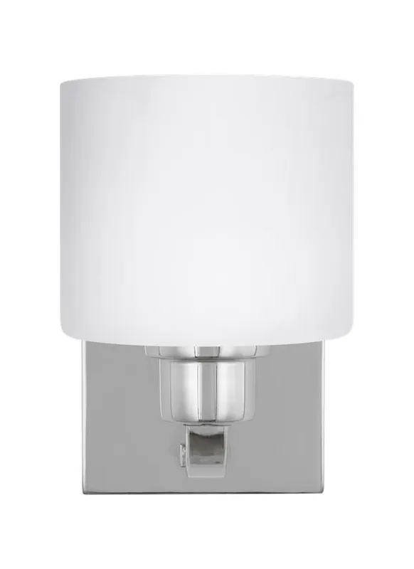 Canfield Collection - One Light Wall / Bath Sconce | Finish: Chrome - 4128801-05 — Warehouse Lighting LED Wall Lights  