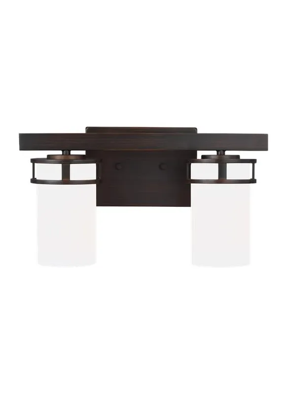 Robie Collection - Two Light Wall / Bath | Finish: Burnt Sienna - 4421602-710 — Warehouse Lighting LED Wall Lights  