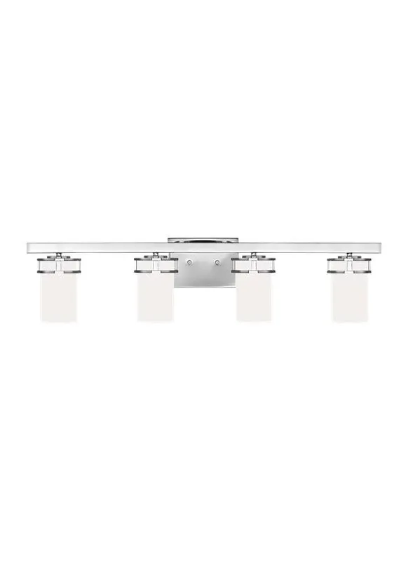 Robie Collection - Four Light Wall / Bath | Finish: Chrome - 4421604EN3-05 — Warehouse Lighting LED Wall Lights  