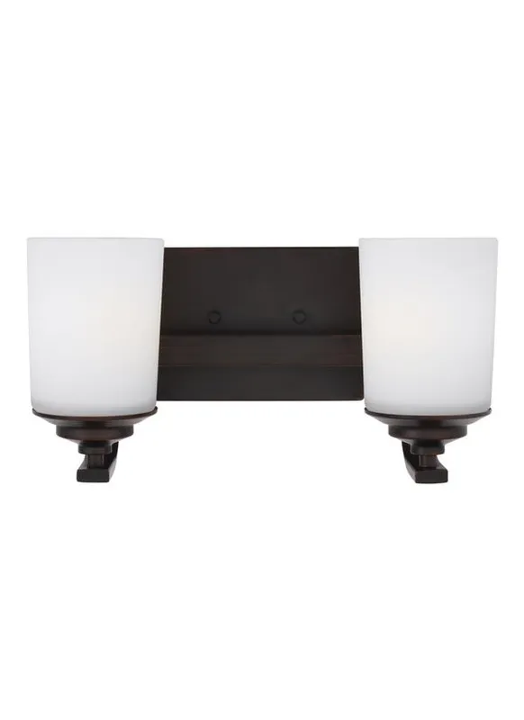 Kemal Collection - Two Light Wall / Bath | Finish: Burnt Sienna - 4430702-710 — Warehouse Lighting LED Wall Lights  