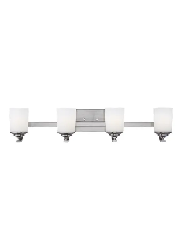 Kemal Collection - Four Light Wall / Bath | Finish: Brushed Nickel - 4430704-962 — Warehouse Lighting LED Wall Lights  