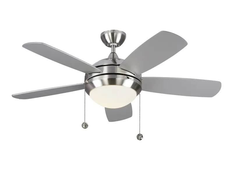 44" Discus Classic - Brushed Steel — Warehouse Lighting LED Post Top Lights 20.0W 
