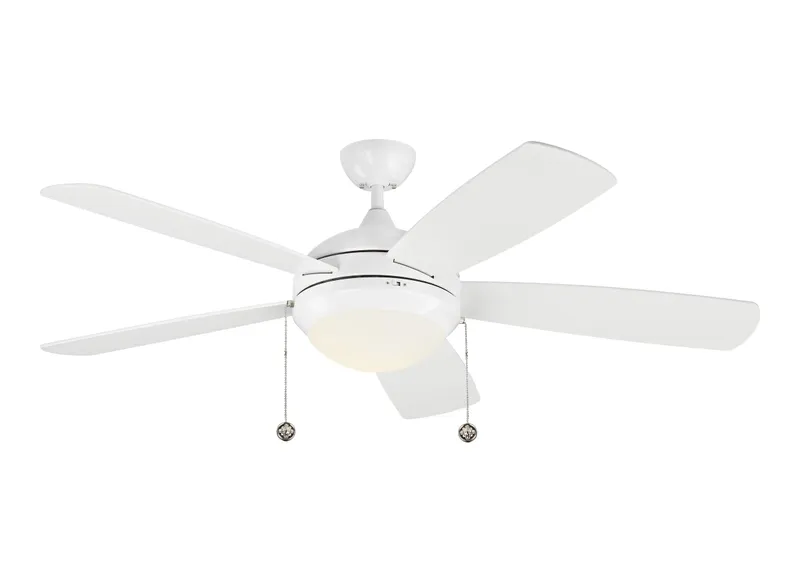 52" Discus Classic - Matte White — Warehouse Lighting LED Post Top Lights 20.0W 