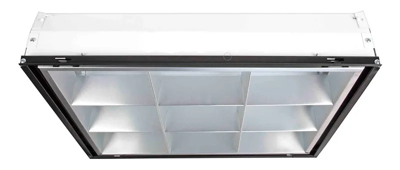 2x2 Foot Recessed Troffer UV Fixture, 51 Watts, 120V-277V — Warehouse Lighting LED Downlights 51.0W 