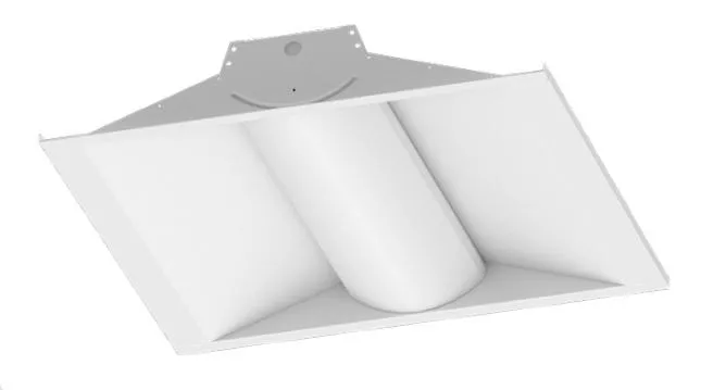 2x2 Foot Volumetric Troffer, 25 Watt, 120-277V, 3146 Lumens, 3000K, 3500K, 4000K or 5000K — Warehouse Lighting LED Downlights 25.0W 3000K