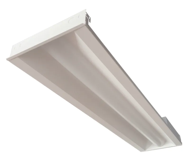 1 x 4 Foot Concord LED Center Basket Troffer, 35W, 120-277V, 4000K — Warehouse Lighting LED Downlights 35.0W 4000K