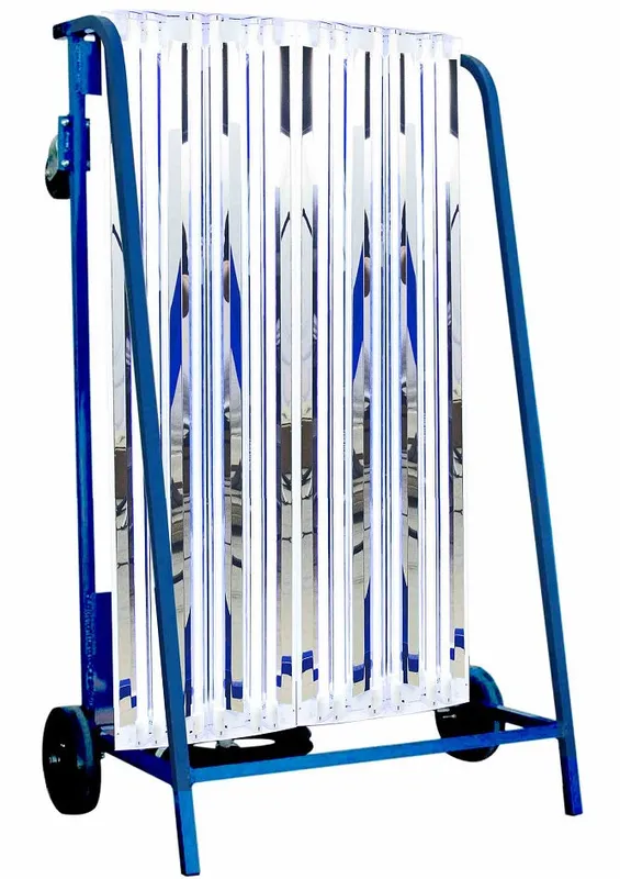 Industrial UV Sanitation Light Cart, 12 Lamps, 390 Watts, 120-277V — Warehouse Lighting LED Landscape Lights 390.0W 