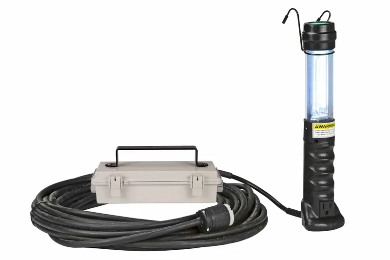Rechargeable Industrial Handheld UV Disinfection Light, 9 Watts, 120V — Warehouse Lighting LED Landscape Lights 9.0W 