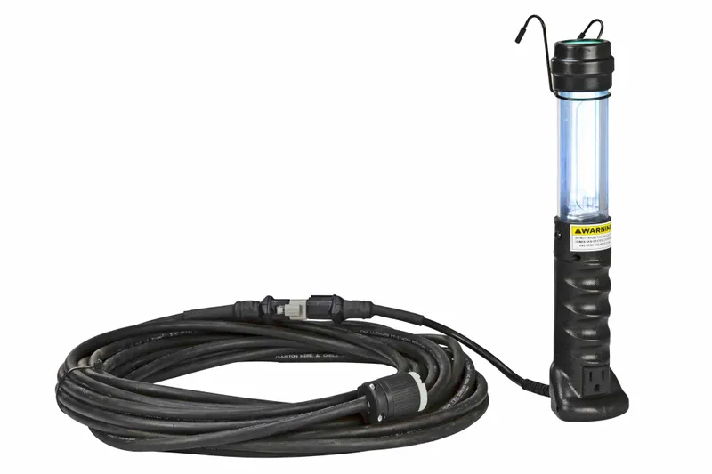 Industrial Handheld UV Disinfection Light, 9 Watts, 120V or 220V — Warehouse Lighting LED Landscape Lights 9.0W 