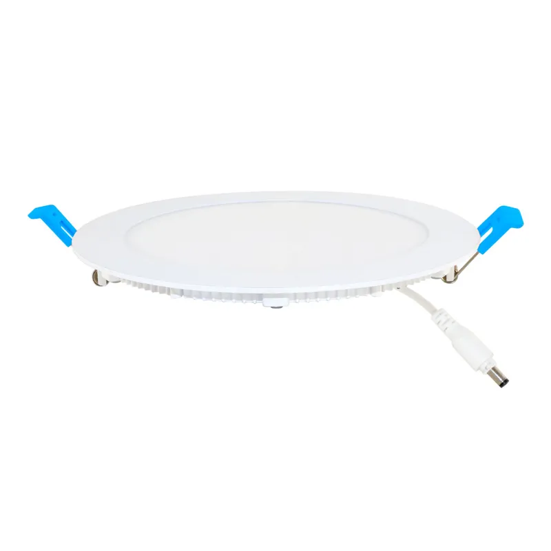 Ultra-slim 6" LED 5 CCT Selectable Recessed Downlight, 12 Watt, 2700K/3000K/3500K/4000K/5000K — Warehouse Lighting LED Downlights 12.0W 2700K