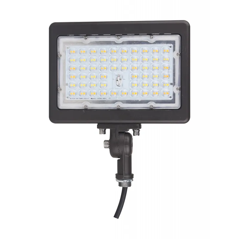 LED Flood Light, 90 Watt, 120-277V, 12000 Lumens, 4000K or 5000K, Bronze Finish — Warehouse Lighting LED Flood Lights 90.0W 4000K