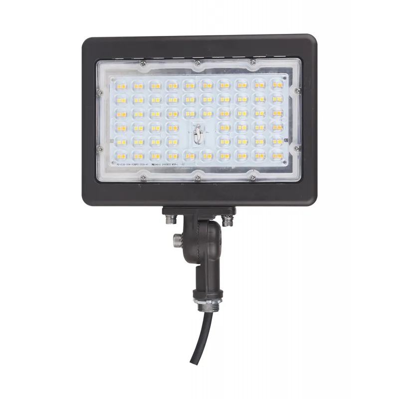 LED Flood Light, 70 Watt, 120-277V, 9800 Lumens, 4000K or 5000K, Bronze Finish — Warehouse Lighting LED Flood Lights 70.0W 4000K