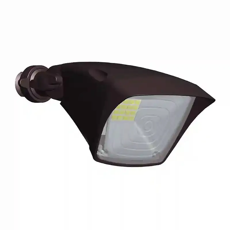 LED Weatherproof Square Flood Head, 10 Watt, 1000 Lumens, 3000K or 5000K, Bronze or White Finish — Warehouse Lighting LED Flood Lights 10.0W 3000K