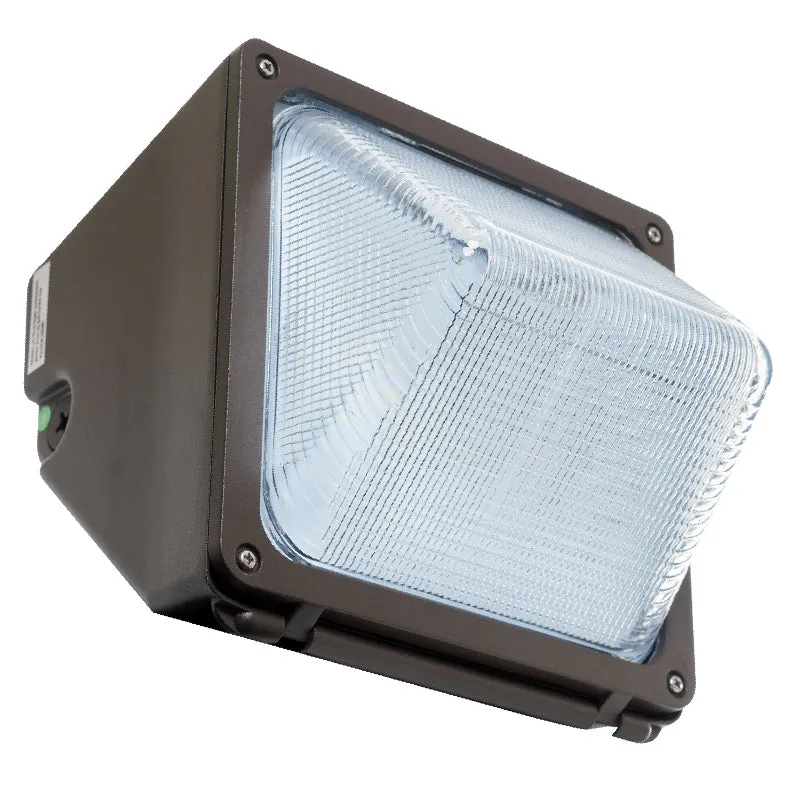 LED Non-Cutoff Wall Pack w/Glass Lens, 30 Watt, 120-277V, 3000K and 4000K — Warehouse Lighting LED Wall Lights 30.0W 3000K