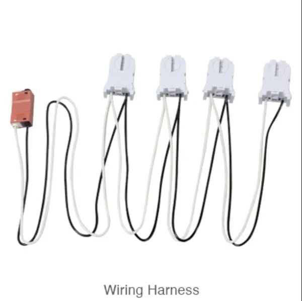 Strip Retro Fit Wiring Harness — Warehouse Lighting LED Downlights  