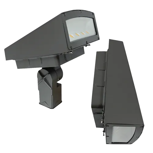 LED Static Color Area, Flood and Wall Light, 80 watt, Blue, Green, Red or Amber CCT — Warehouse Lighting LED Wall Lights 80.0W 3000K