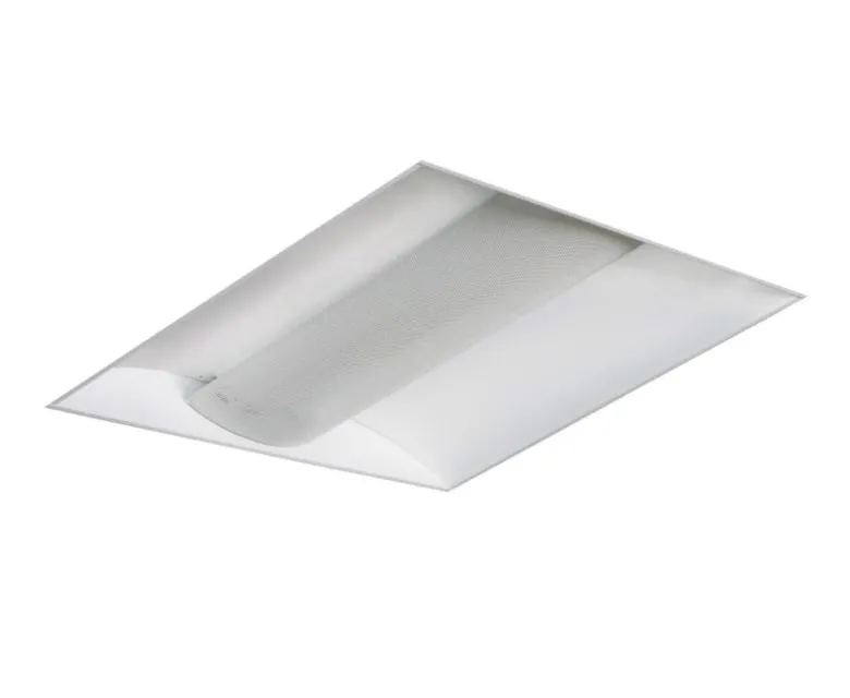 2 x 2 Foot Center Basket Troffer, 2 or 3 Lamp Positions, LED Ready — Warehouse Lighting LED Downlights  
