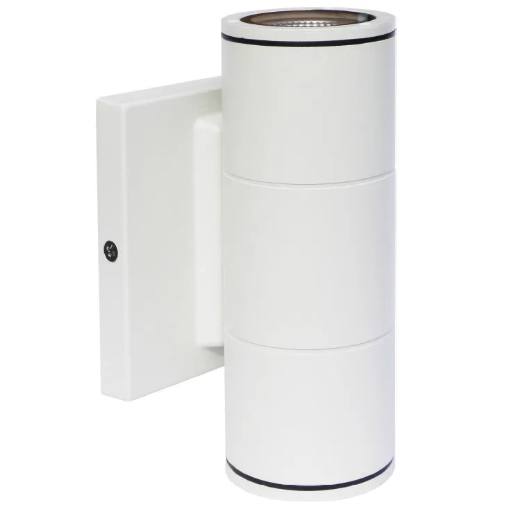 LED Up and Down Outdoor Sconce, 20 Watt, 3000K, 1800 Lumen, White, Black or Bronze Finish — Warehouse Lighting LED Wall Lights 20.0W 3000K