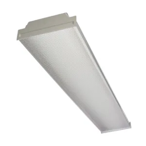 4 Foot Surface Wrap Fixture; 2 or 4 Lamp Positions; LED Ready — Warehouse Lighting LED Bulbs & Lamps  