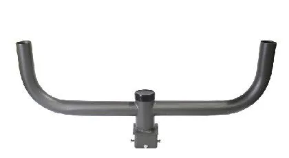 2 Fixture Light Pole Bullhorn, Bronze Finish — Warehouse Lighting LED Lighting Controls  