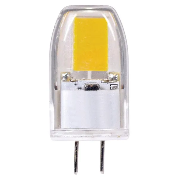 SATCO 3W; JC LED; 5000K; G6.35 base; 12V — Warehouse Lighting LED Bulbs & Lamps 3.0W 5000K