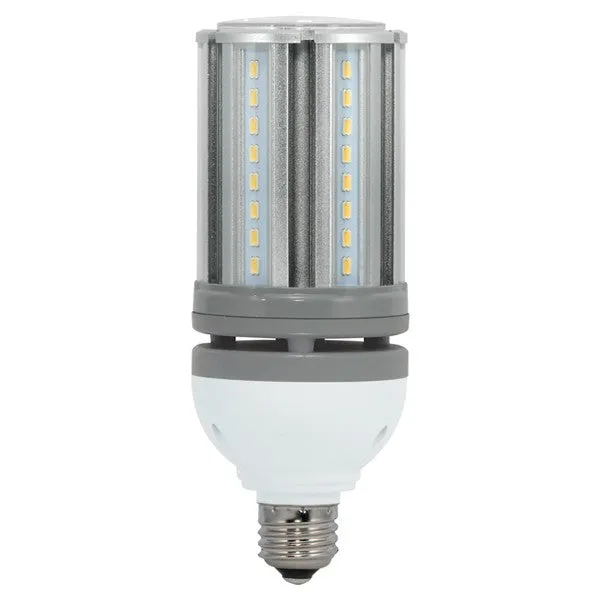 12 PK SATCO 18W LED HID Replacement; Amber 585nm; Medium base; 100-277V — Warehouse Lighting LED Downlights 18.0W 