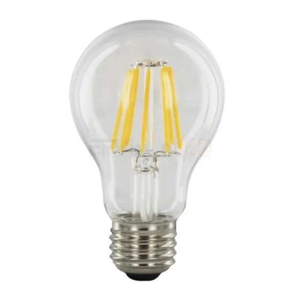 Filament A19 LED 8.5 watt Bulb (JA8), 120V, Dimmable — Warehouse Lighting LED Bulbs & Lamps 8.5W 