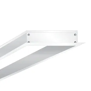 1x4 Flange Kit for LED Flat Panels and Troffers — Warehouse Lighting LED Downlights  