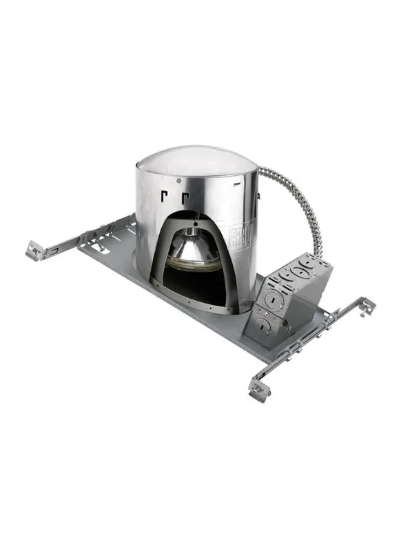 1109, 6" New Construction IC Airtight Sloped Ceiling Recessed Housing, Recessed Lighting Collection — Warehouse Lighting LED Downlights  