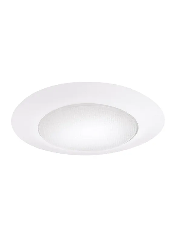 1133AT-15, 6" Flat Glass Shower Trim , Recessed Trims Collection — Warehouse Lighting LED Downlights  