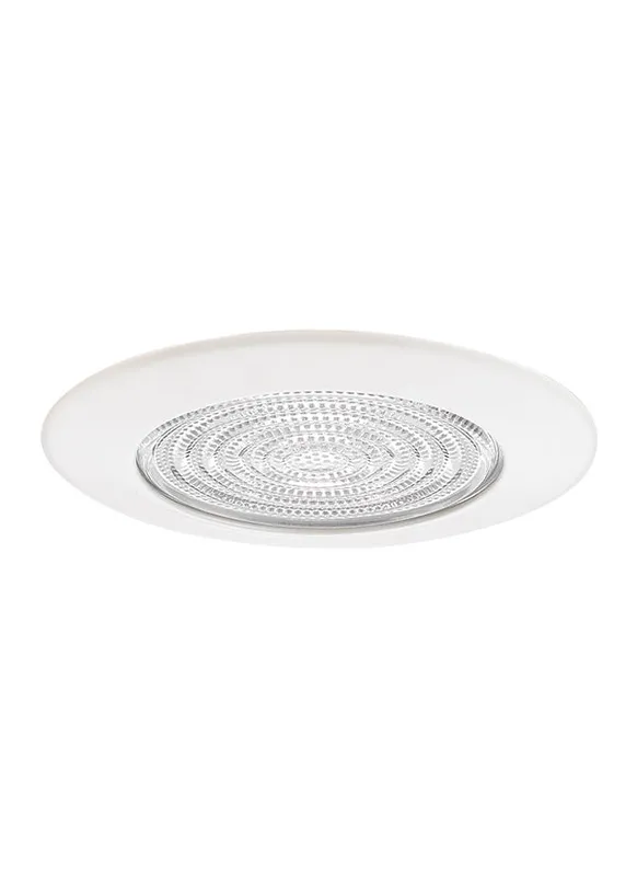 1155AT-15, 6" Fresnal Glass Shower Trim , Recessed Trims Collection — Warehouse Lighting LED Downlights  