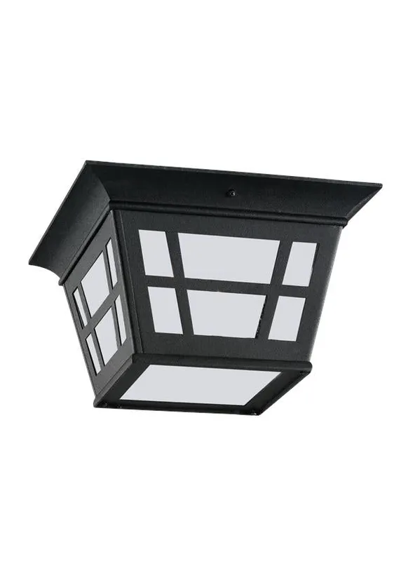 79131EN3-12, Two Light Outdoor Ceiling Flush Mount , Herrington Collection — Warehouse Lighting LED Post Top Lights  3000K