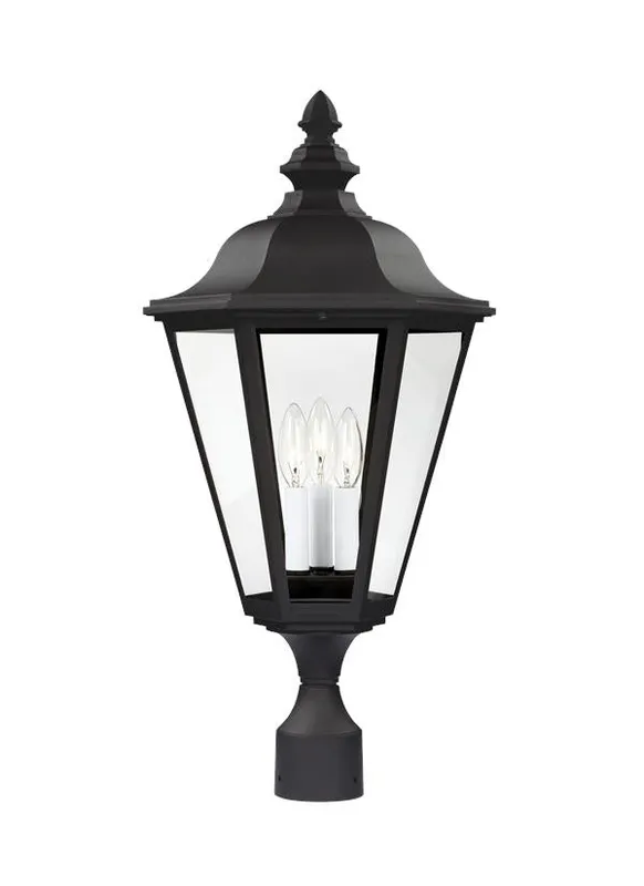 8231EN-12, Three Light Outdoor Post Lantern , Brentwood Collection — Warehouse Lighting LED Lighting Controls  