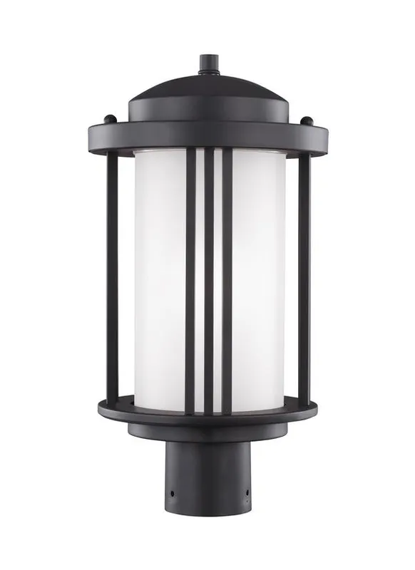 8247901-12, One Light Outdoor Post Lantern , Crowell Collection — Warehouse Lighting LED Lighting Controls  2200K