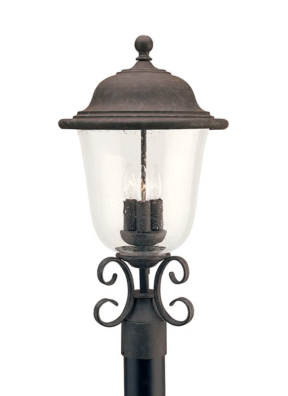 8259-46, Three Light Outdoor Post Lantern , Trafalgar Collection — Warehouse Lighting LED Lighting Controls  