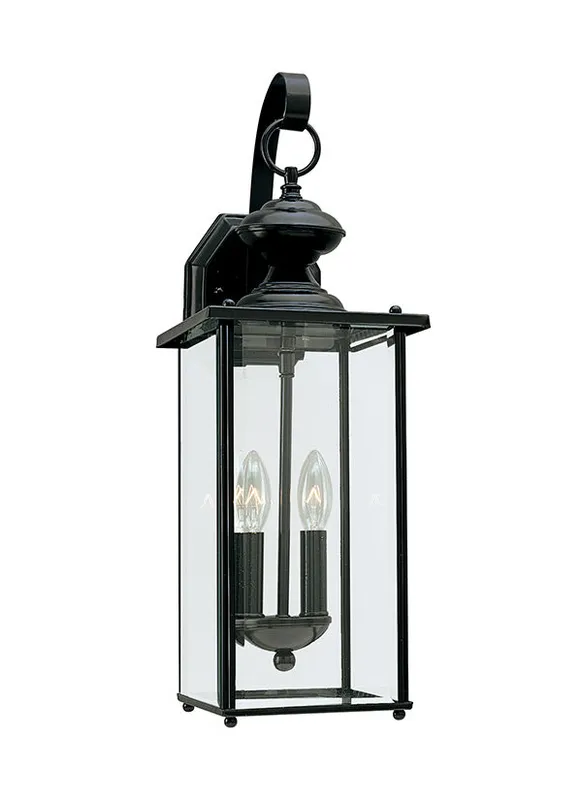 8468-12, Two Light Outdoor Wall Lantern , Jamestowne Collection — Warehouse Lighting LED Wall Lights  