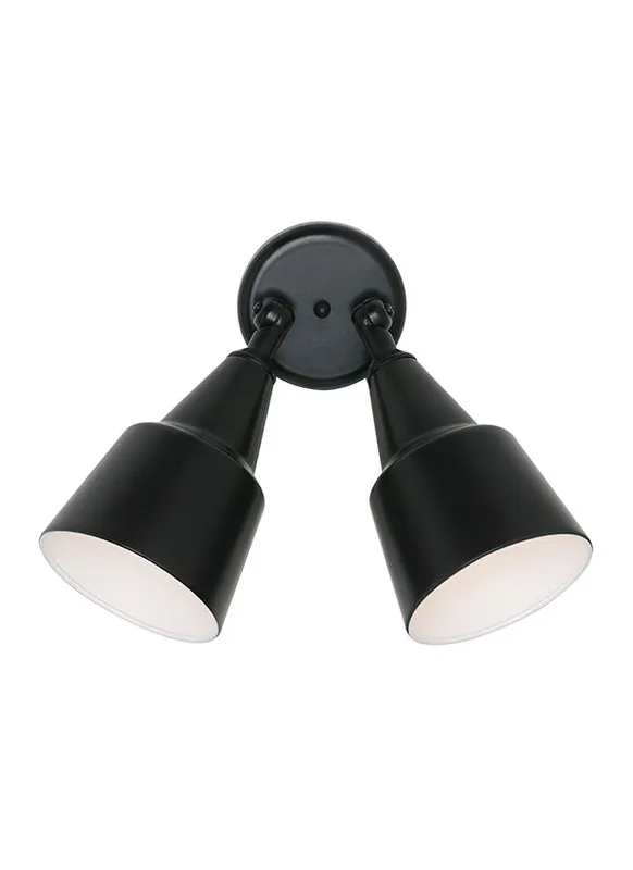 8607-12, Two Light Adjustable Swivel Security Lights — Warehouse Lighting LED Lighting Controls  
