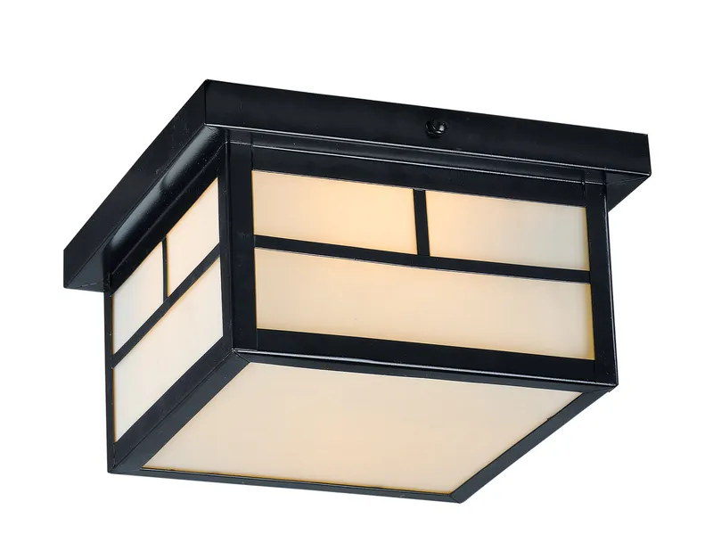Coldwater 2-Light Outdoor Ceiling Mount — Warehouse Lighting LED Post Top Lights 10.0W 