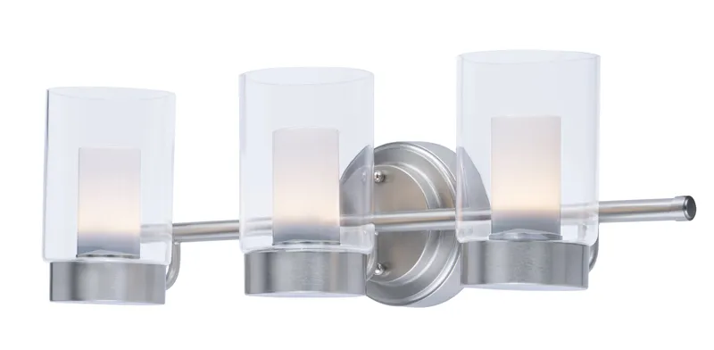Mod 3-Light Vanity — Warehouse Lighting LED Wall Lights 10.0W 3000K