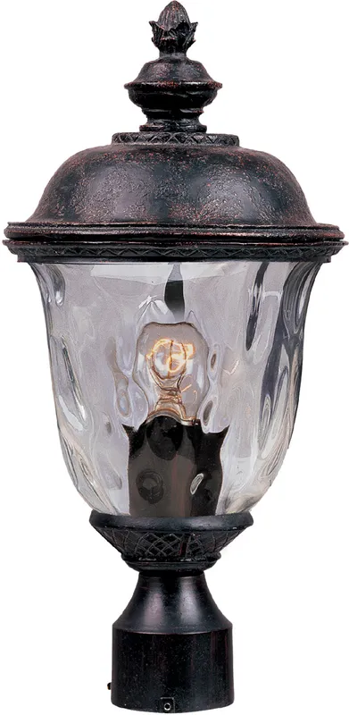 Carriage House DC 1-LT Outdoor Pole/Post Lantern — Warehouse Lighting LED Lighting Controls 10.0W 