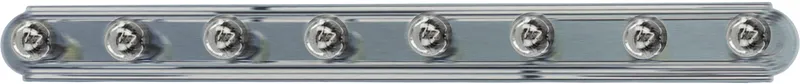 Essentials 8-Light Bath Vanity — Warehouse Lighting LED Wall Lights 10.0W 