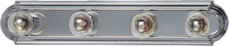 Essentials 4-Light Bath Vanity — Warehouse Lighting LED Wall Lights 10.0W 